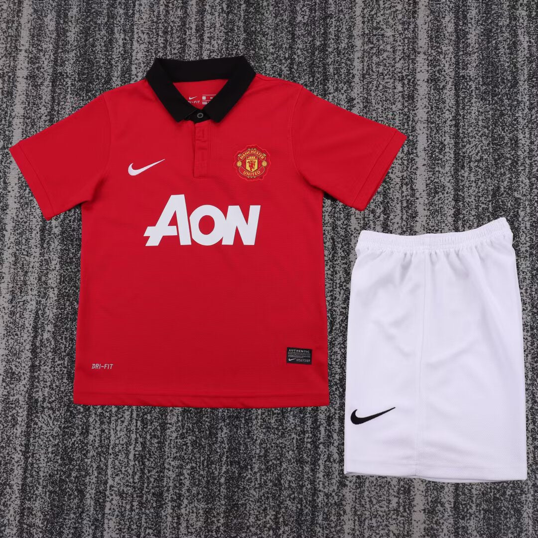 Retro Manchester united 2013/2014 Home Football Jersey