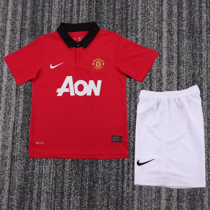 Retro Manchester united 2013/2014 Home Football Jersey