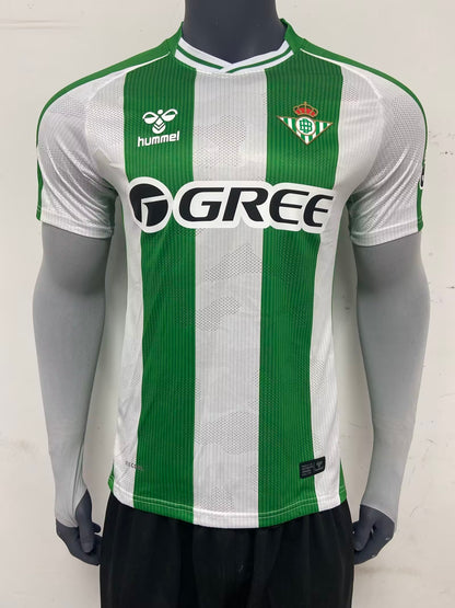 Real Betis 2025/2026 Home Player Version Football Jersey