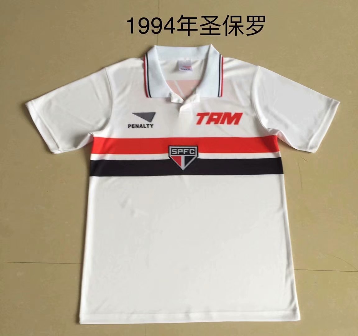 Retro Sao Paulo 1994 Football Jersey