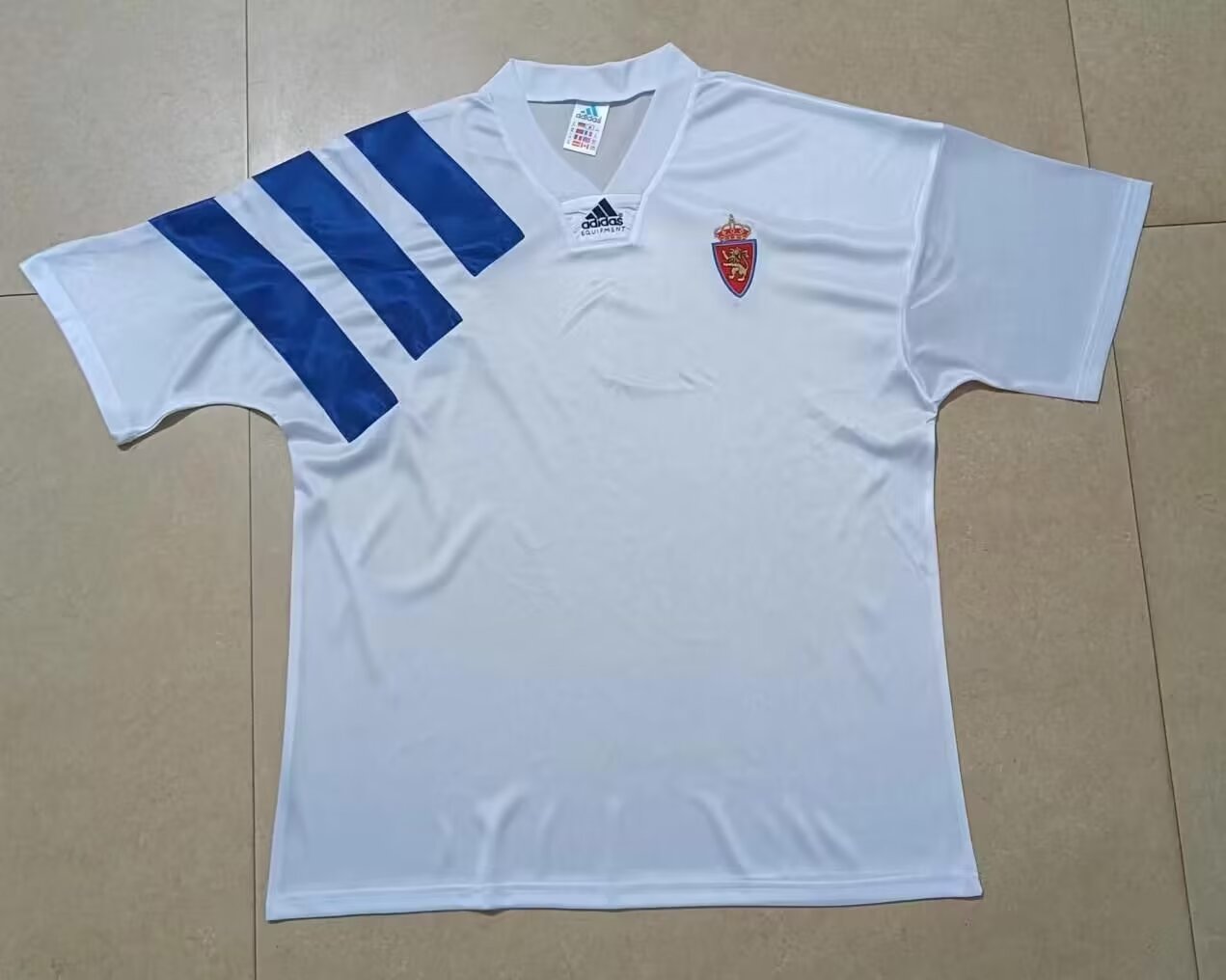 Retro Zaragoza 1992/1993 Home Fan Version Football Jersey