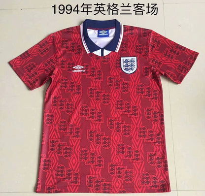 Retro England 1994 Away Football Jersey