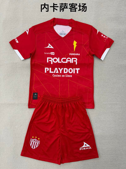 Necaxa 2025/2026 Kids Away Fan Version Football Jersey