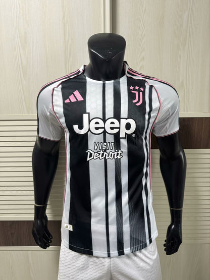Juventus 2025/2026 Home Player Version Football Jersey