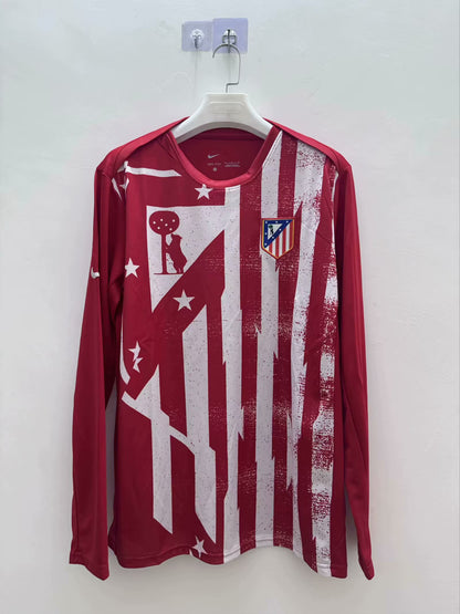 Atlético de Madrid 2025/2026 Long Sleeve Fan Version Tracksuit