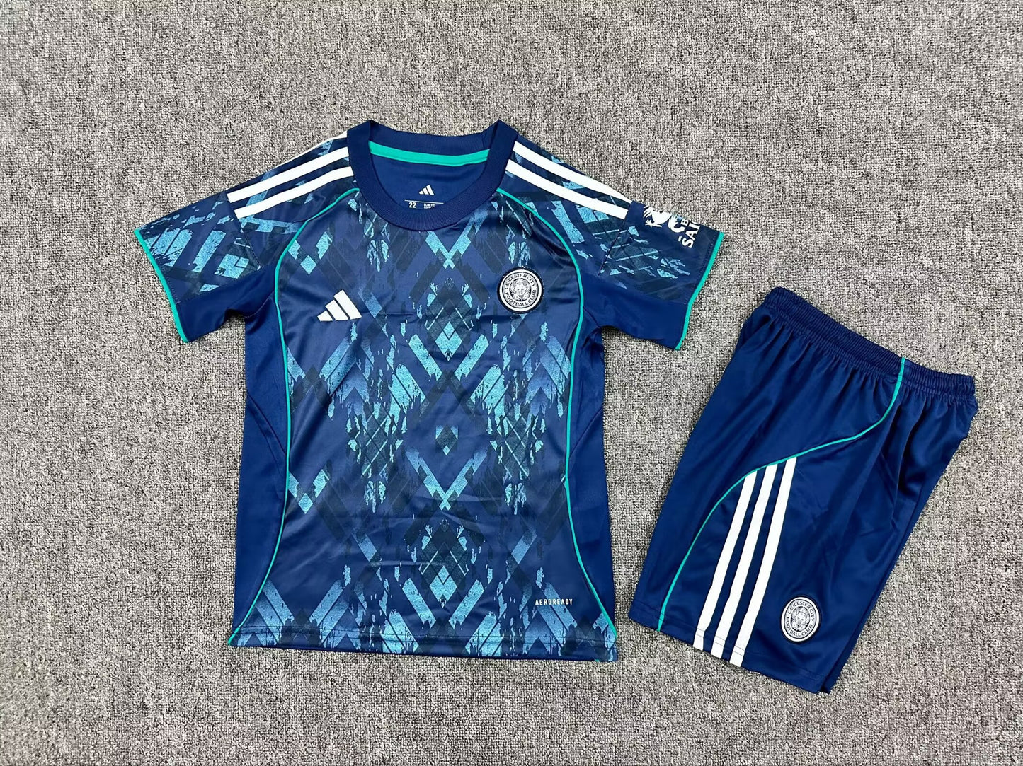 Leicester 2025/2026 Kids Away Football Jersey