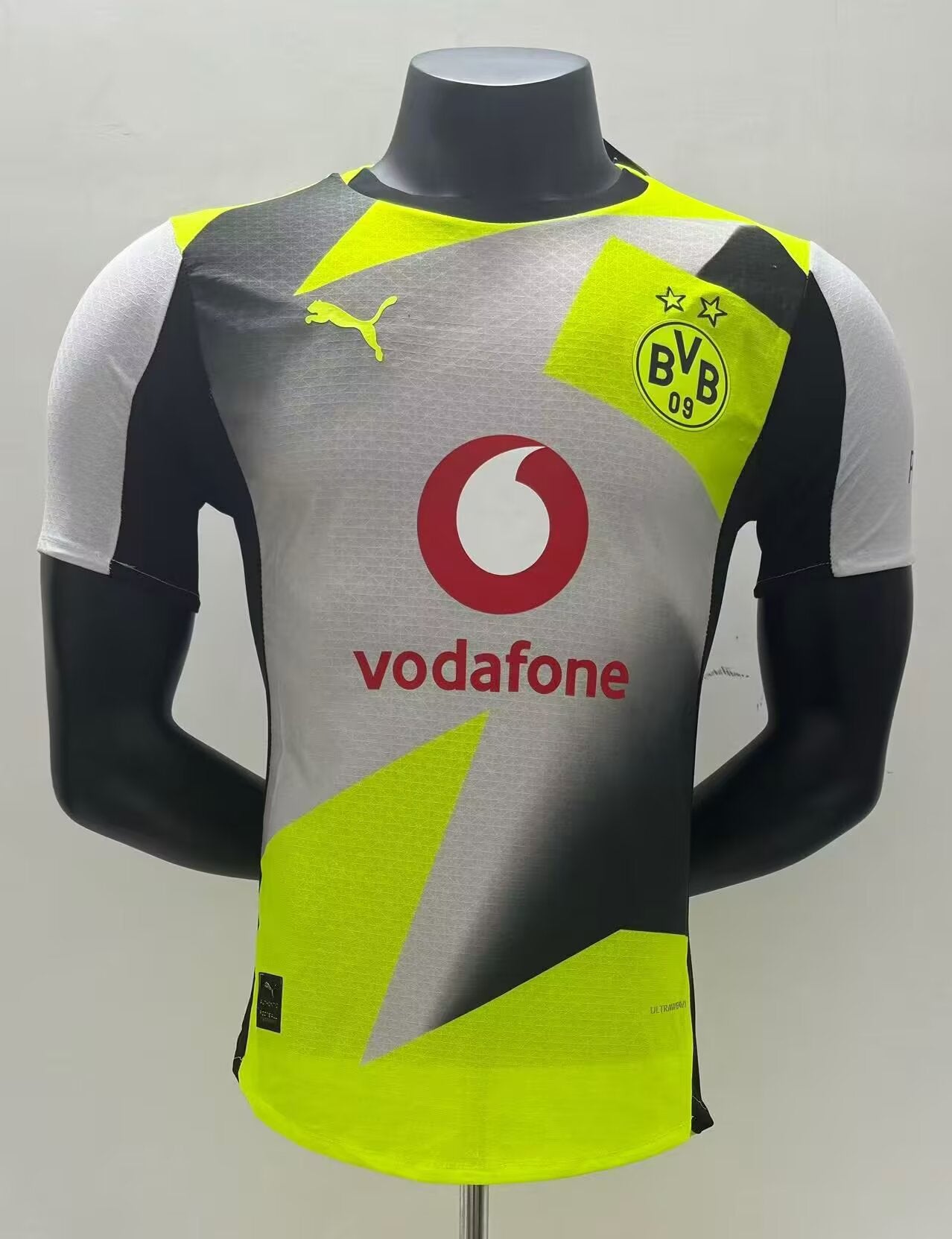 Borussia Dortmund 2025/2026 Away Player Version Football Jersey