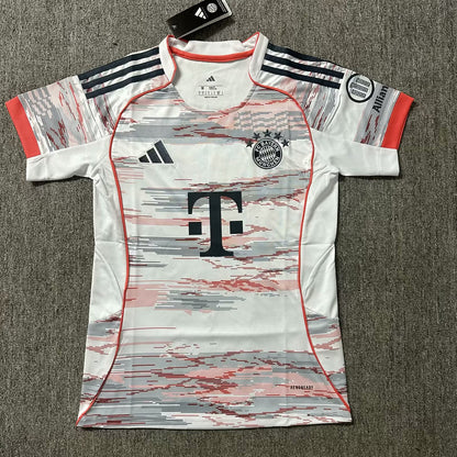 Bayern Munich 2025/2026 Women Away Fan Version Football Jersey
