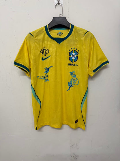 Brazil Home Embroidery Special Player Jersey 2026-2027