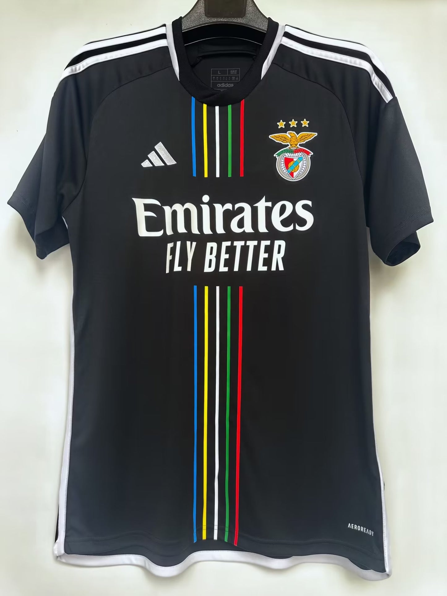 SL Benfica 2023/2024 Away Fan Version Football Jersey
