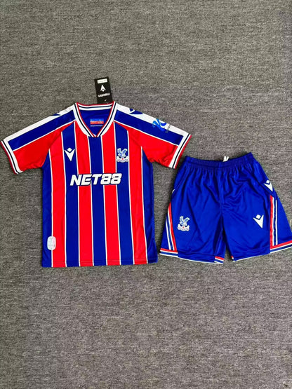 Crystal Palace 2025/2026 Kids Fan Version Football Jersey