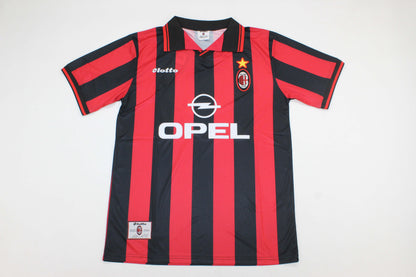 Retro AC Milan 1997/1998 Home Football Jersey