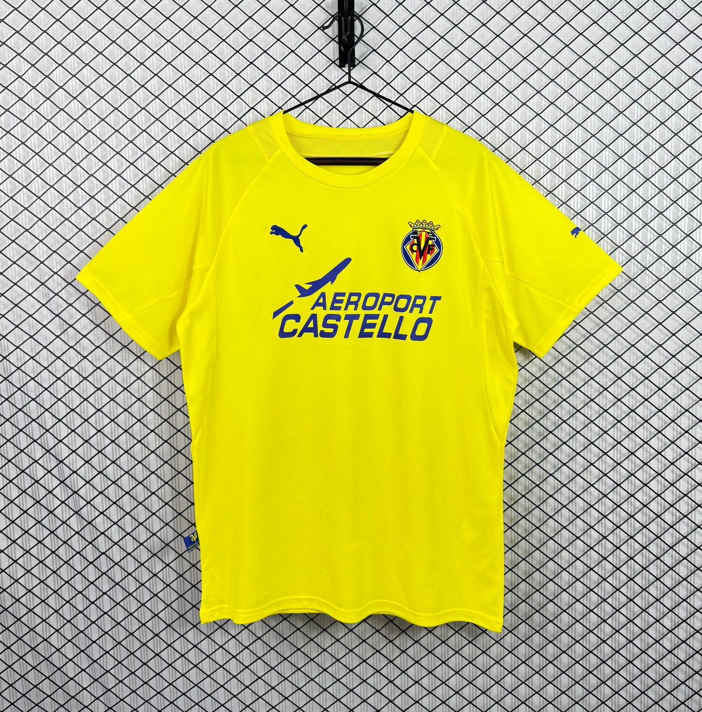 Retro Villarreal 2005/2006 Home Fan Version Football Jersey