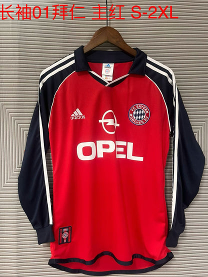 Retro Bayern Munich 2000/2001 Home Football Jersey