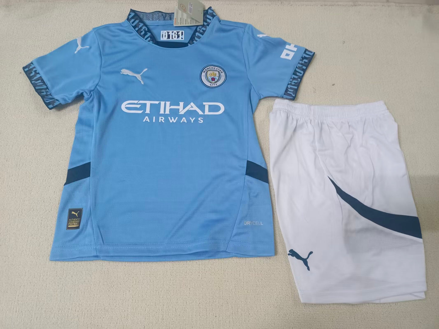 Manchester City 2024/2025 Kids Home Football Jersey