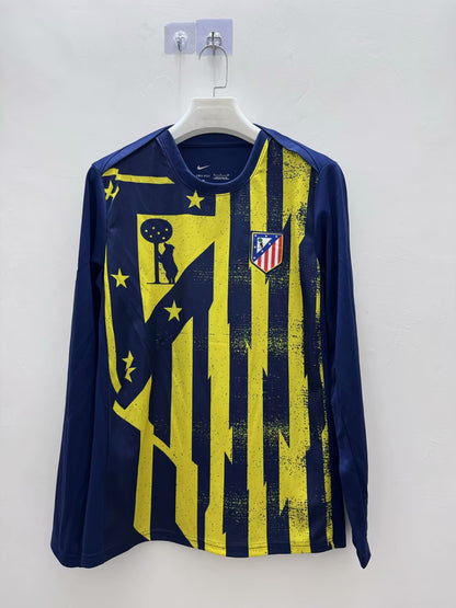 Atlético de Madrid 2025/2026 Long Sleeve Fan Version Tracksuit