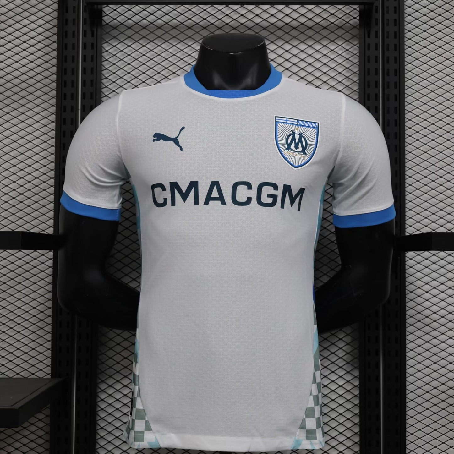 Marseille 2024/2025 Home Player Version Football Jersey