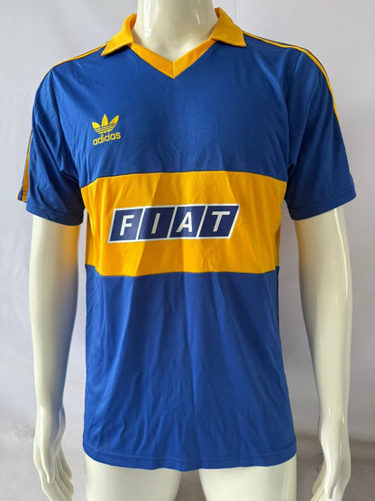 Retro Boca 1990/1991 Home Fan Version Football Jersey