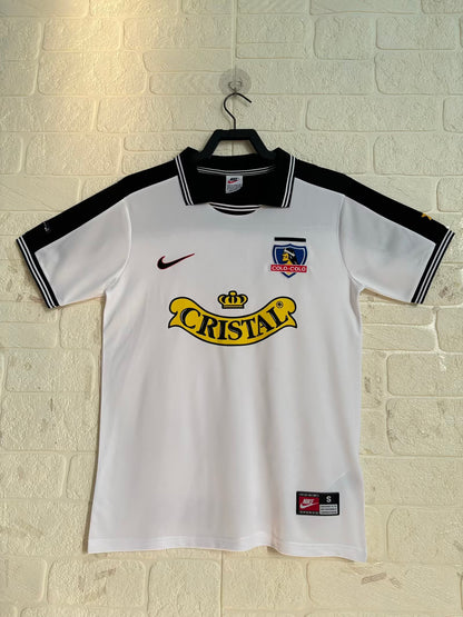 Retro Colo-Colo 1998/1999 Home Fan Version Football Jersey