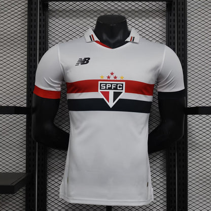 Sao Paulo 2024/2025 Home Player Version Football Jersey