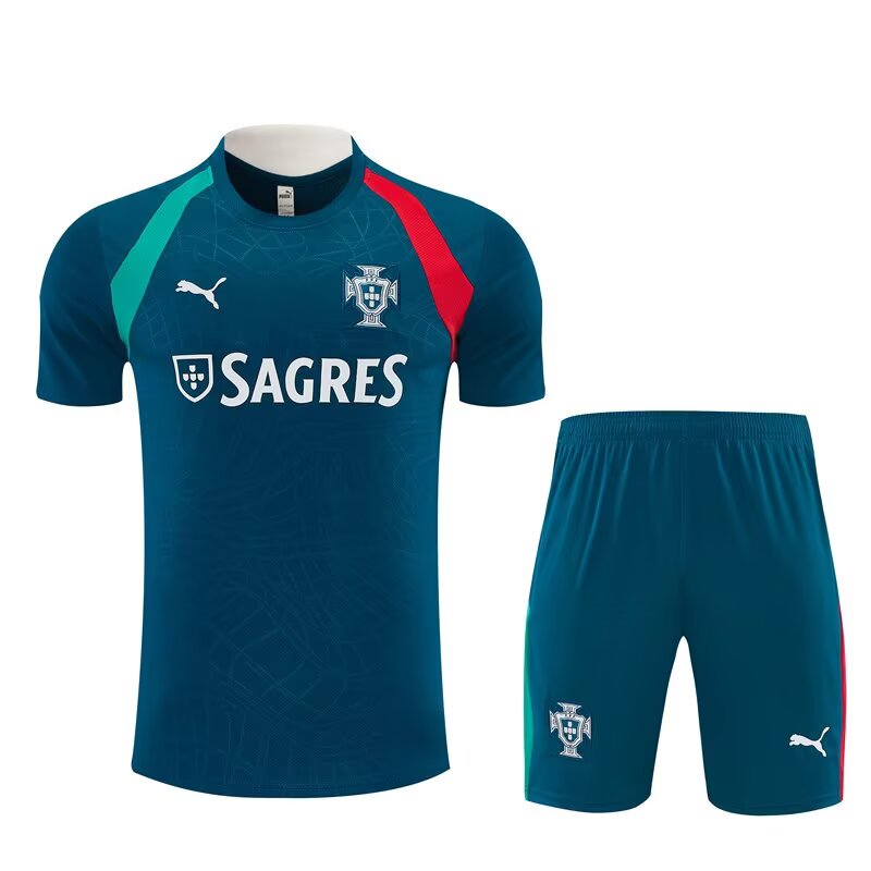 Portugal Training Sets Green (Kids And Man 16-2XL) Jersey 2026-2027