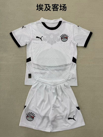Egypt 2024/2025 Kids Away Fan Version Football Jersey