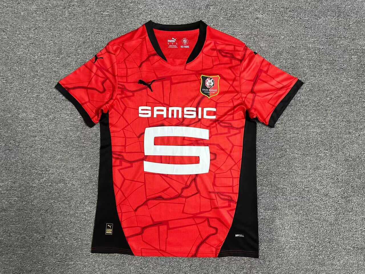Stade Rennais 2024/2025 Home Fan Version Football Jersey