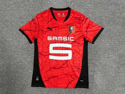 Stade Rennais 2024/2025 Home Fan Version Football Jersey
