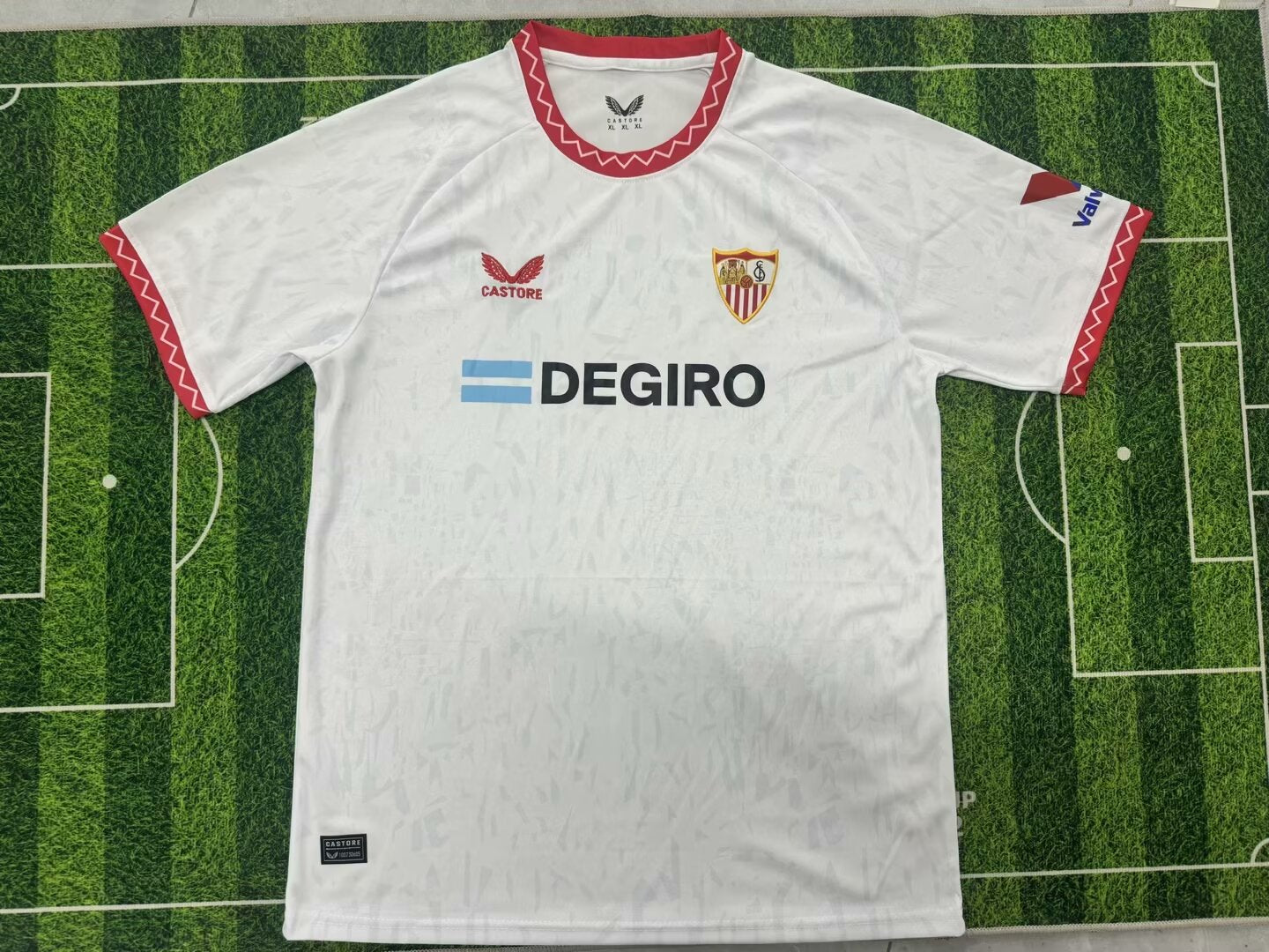 Sevilla FC 2024/2025 Home Fan Version Football Jersey