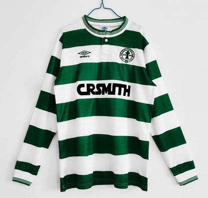 Retro Celtic 1987/1988 Home Long Sleeve Football Jersey