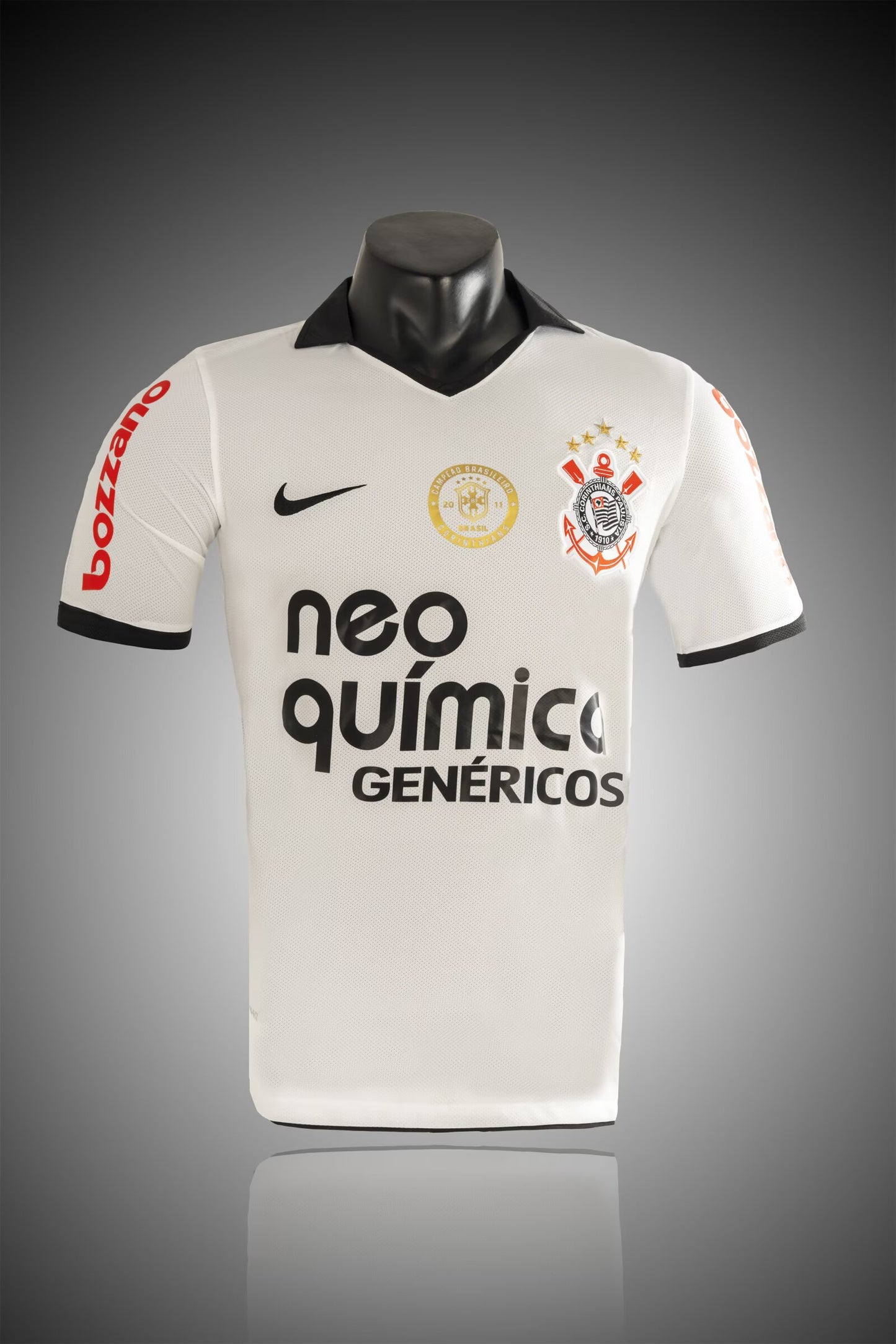 Retro Corinthians 2011 Home Football Jersey