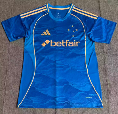 Cruzeiro 2025/2026 Third Away Fan Version Football Jersey