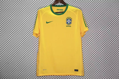 Retro Brazil 2010 Home Football Jersey