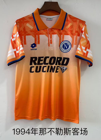 Retro Naples 1994 Away Football Jersey