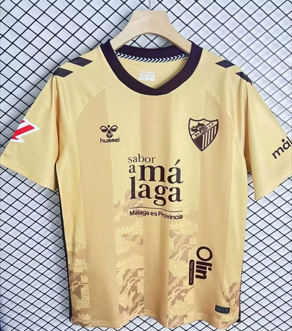 Málaga 2024/2025 Third Away Fan Version Football Jersey