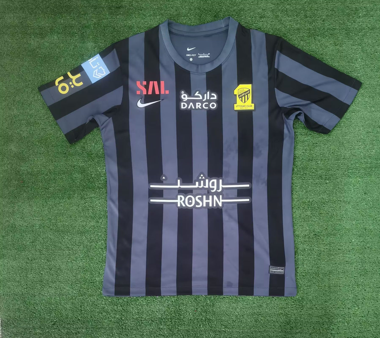 Jeddah United 2023/2024 Away Fan Version Football Jersey