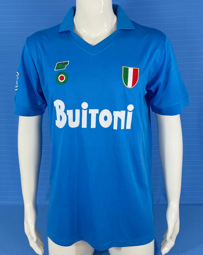 Retro Naples 1987/1988 Home Football Jersey