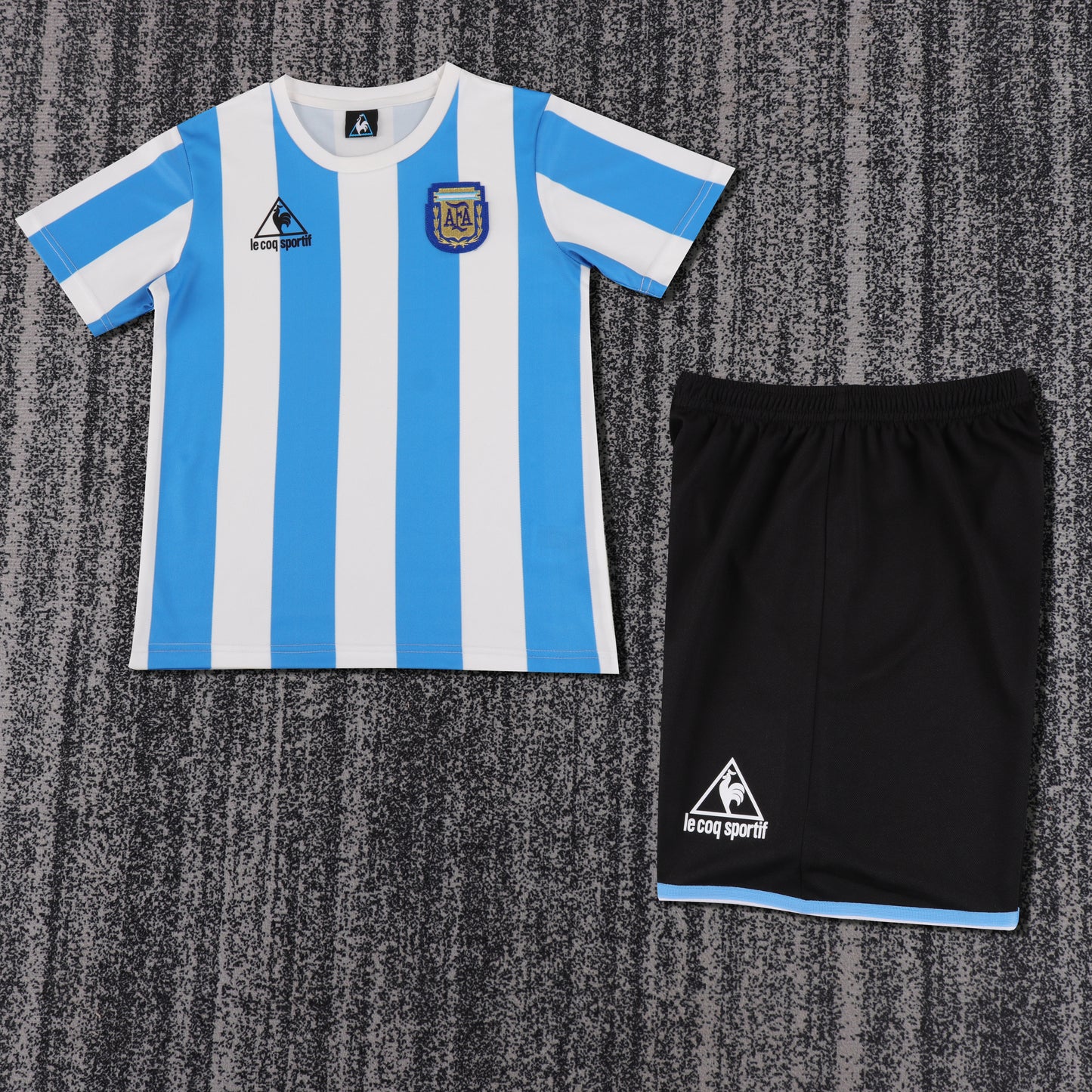 Retro Argentina 1986 Kids Home Football Jersey