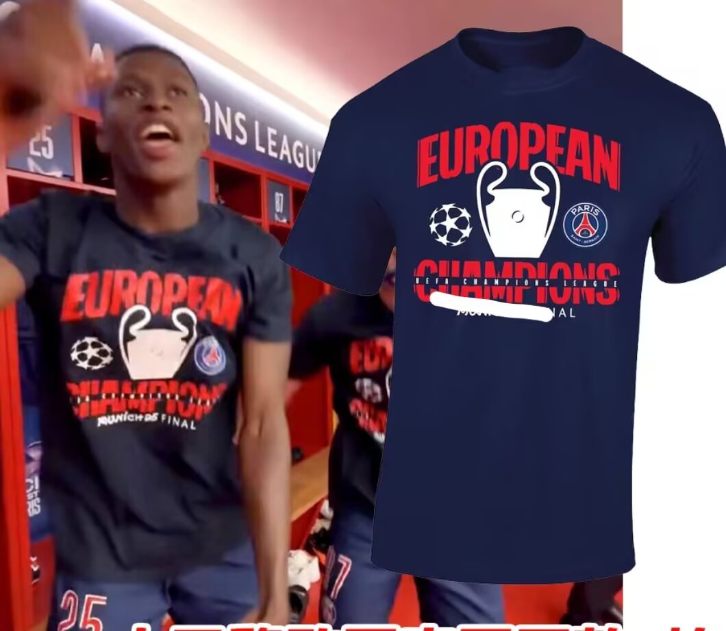 PSG Paris 2025/2026 Fan Version Football Jersey
