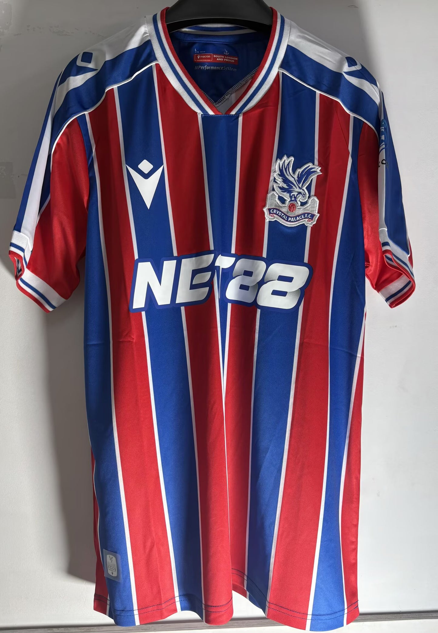 Crystal Palace 2025/2026 Home Fan Version Football Jersey