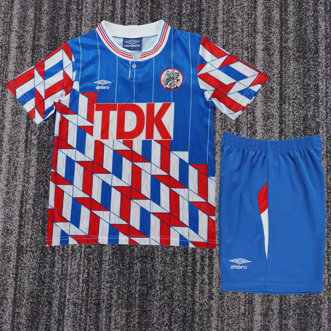 Retro ajax 1998/1999 Kids Away Football Jersey