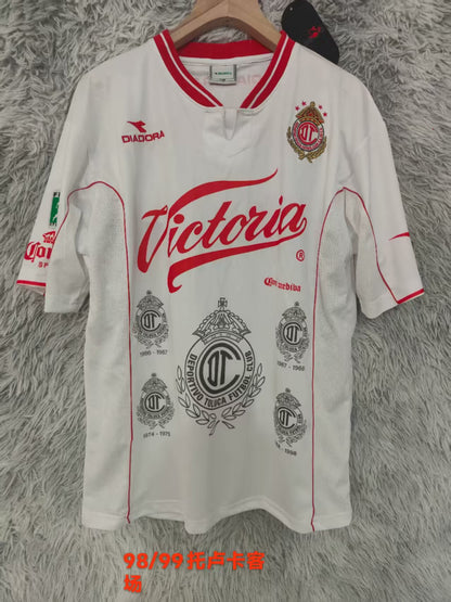 Retro Toluca 1998/1999 Away Football Jersey