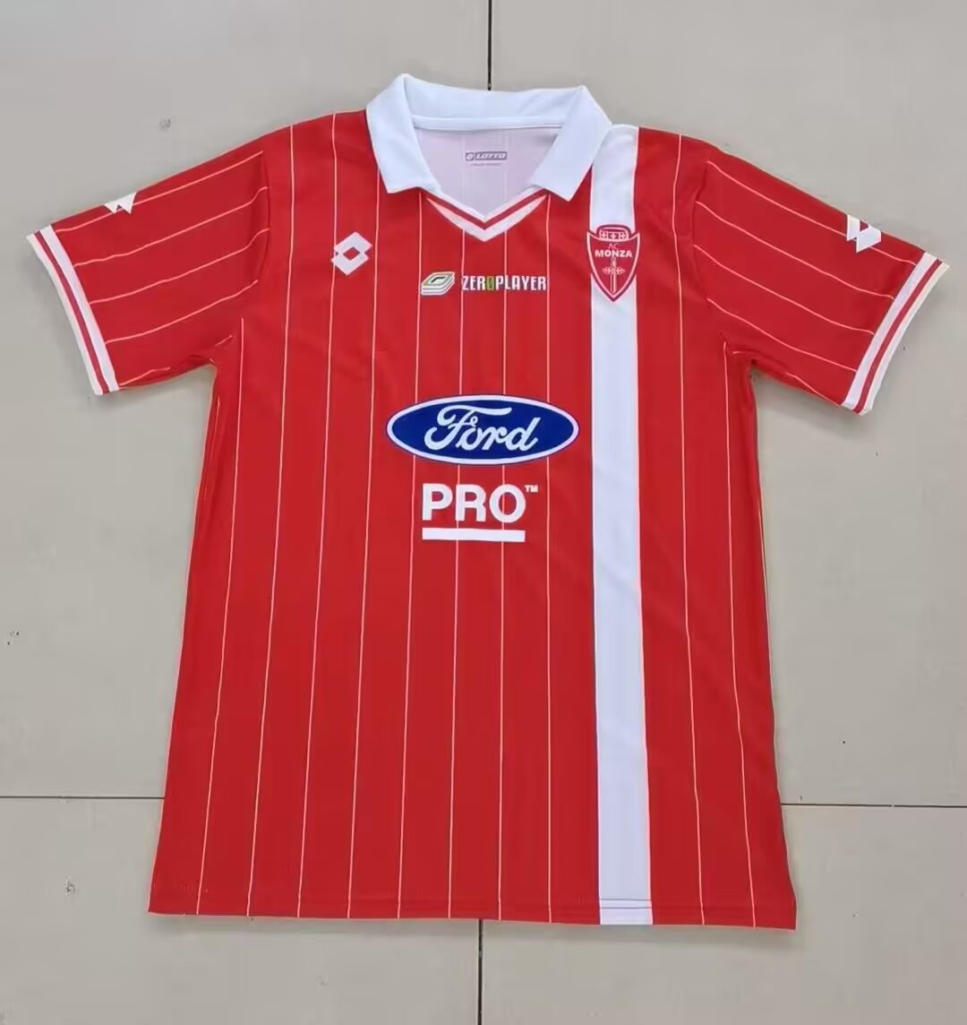 Monza 2025/2026 Home Fan Version Football Jersey