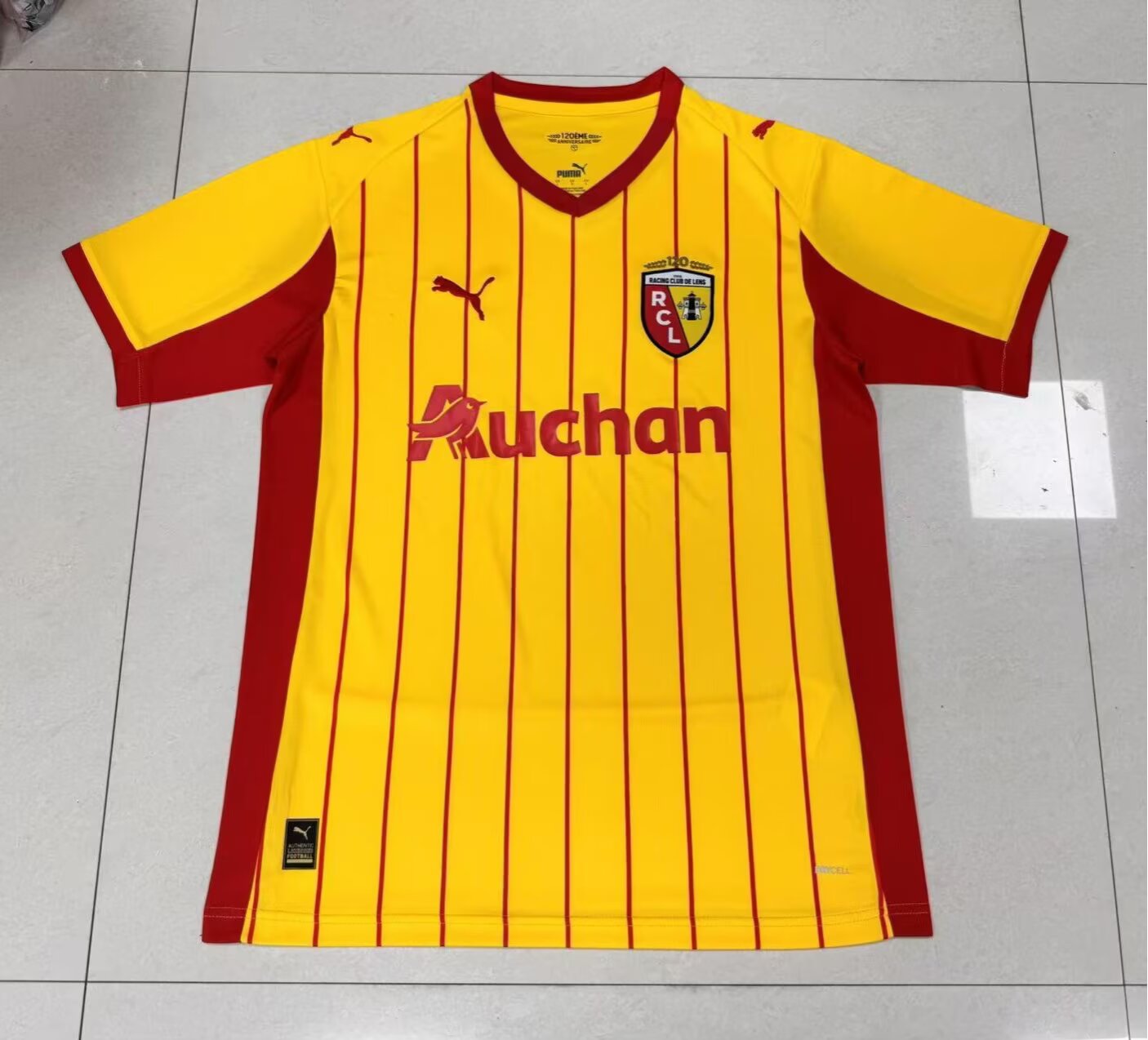 RC Lens 2025/2026 Home Fan Version Football Jersey