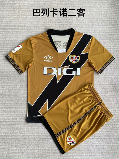 Rayo Vallecano 2023/2024 Kids Third Away Football Jersey