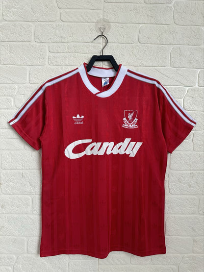Retro Liverpool 1988/1989 Home Football Jersey