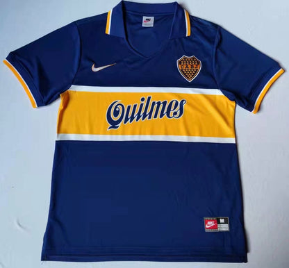 Retro Boca 1996/1997 Home Fan Version Football Jersey