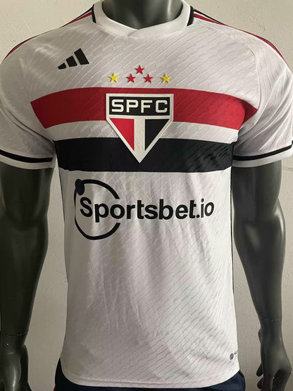 Sao Paulo 2023/2024 Home Player Version Football Jersey
