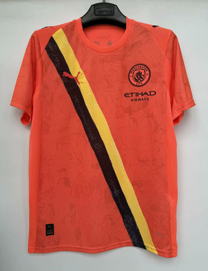 Manchester City 2025/2026 Third Fan Version Football Jersey