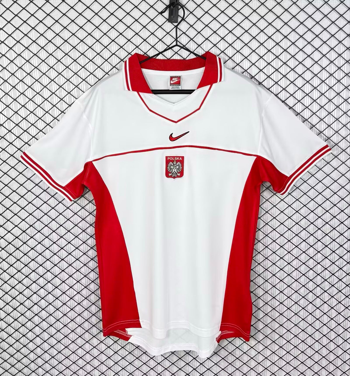 Retro Poland 1997 Home Fan Version Football Jersey